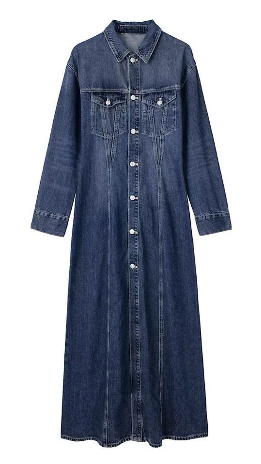 Long Denim Dress