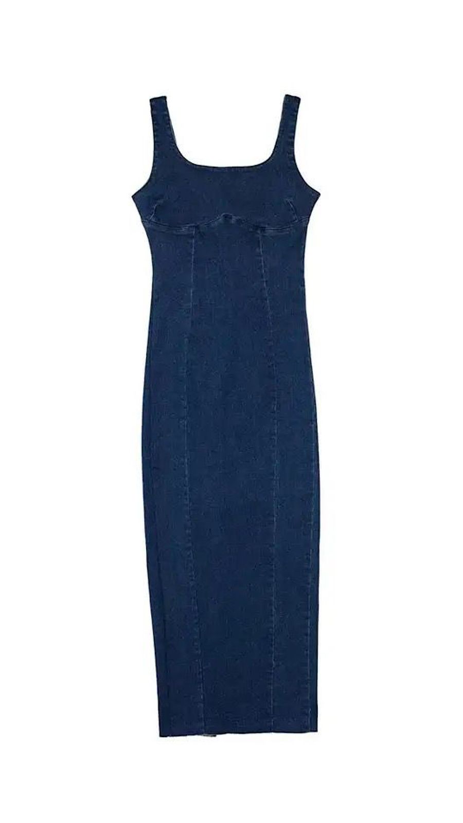 Denim Midi Dress (PRE ORDER)