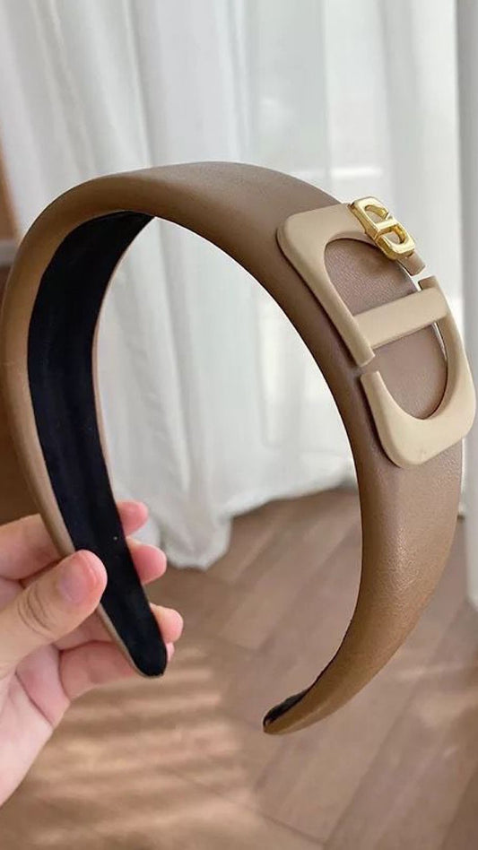 Letter Cushioned Hairband (PRE ORDER ONLY)