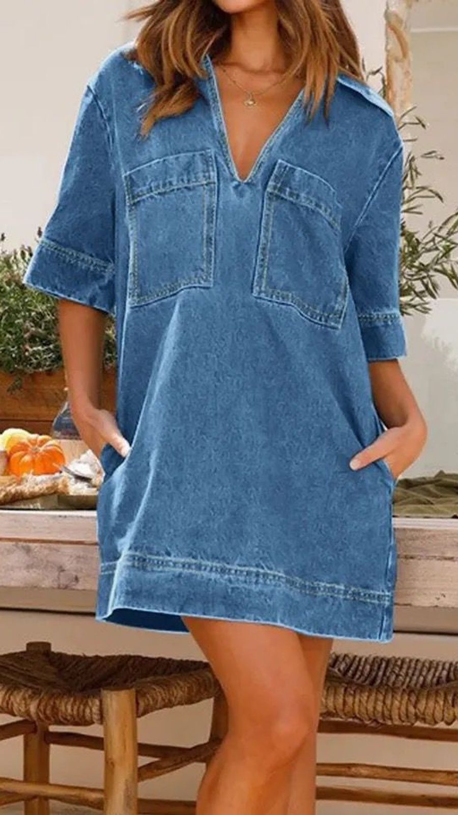 Denim Dress (PRE ORDER)