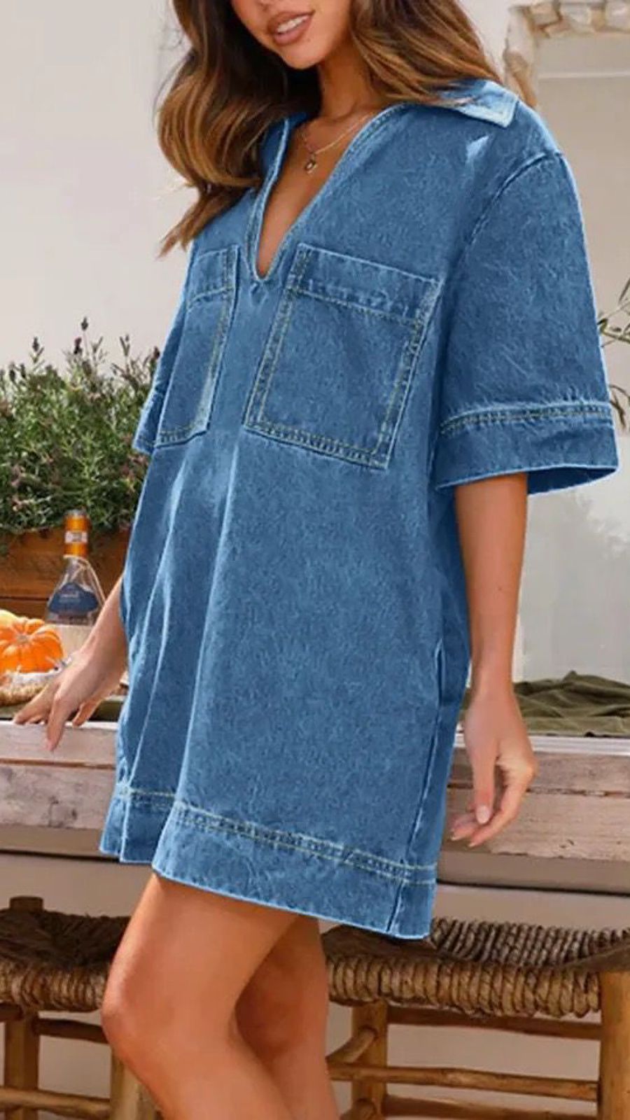 Denim Dress (PRE ORDER)