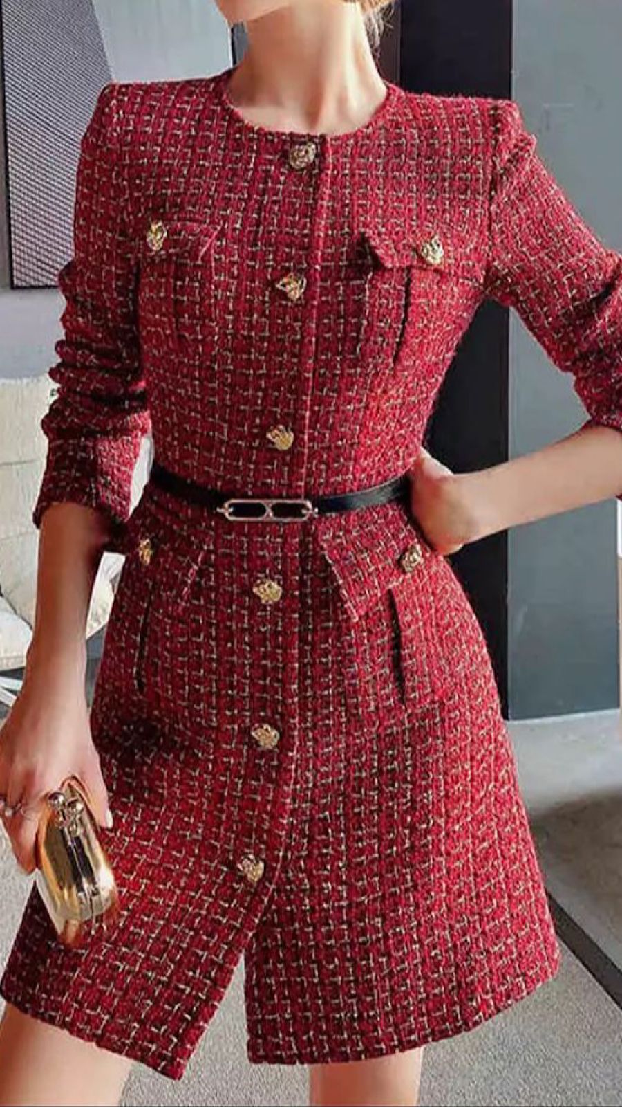 Tweed Dress (PRE ORDER)