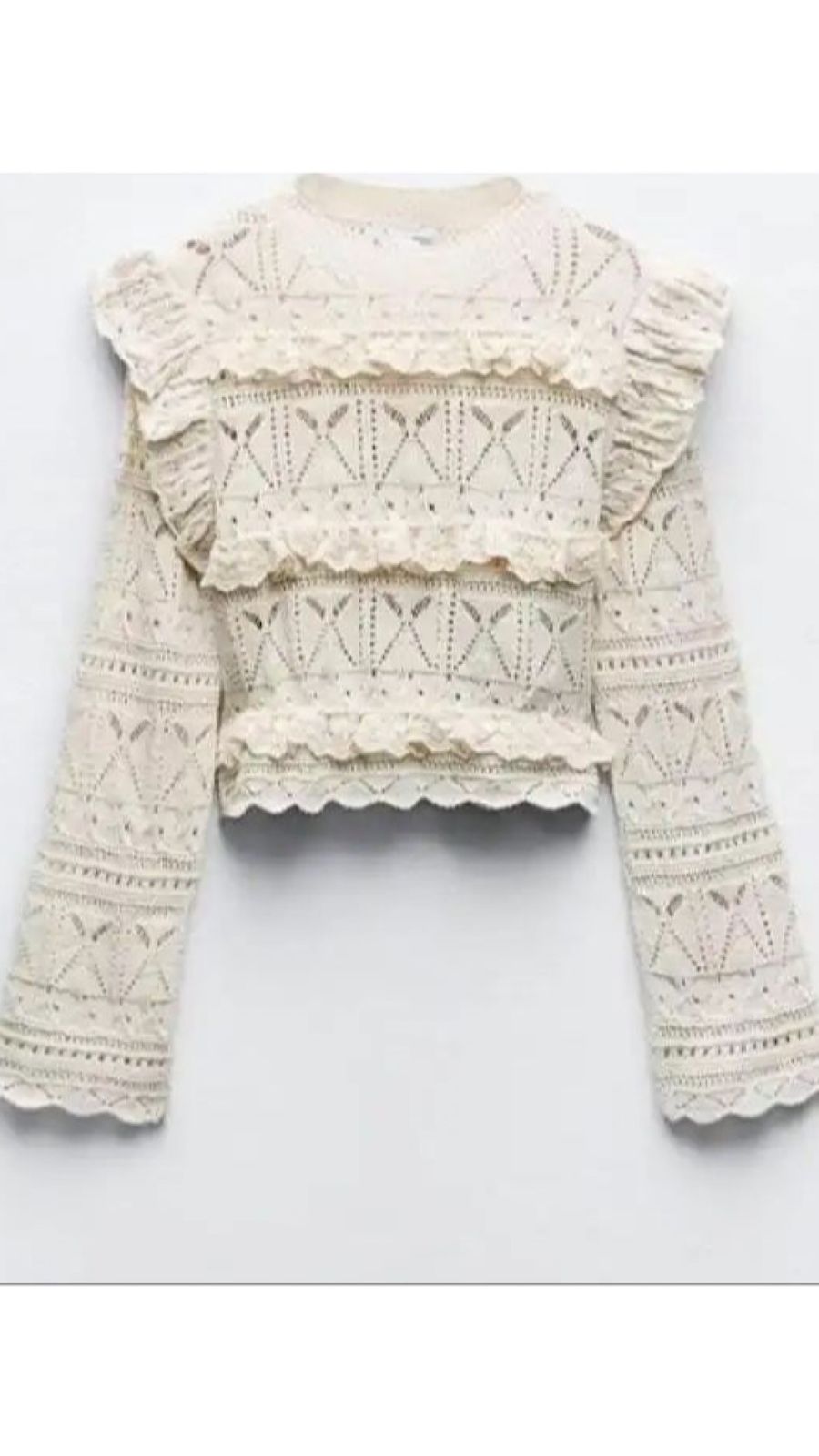 Ruffle Sweater