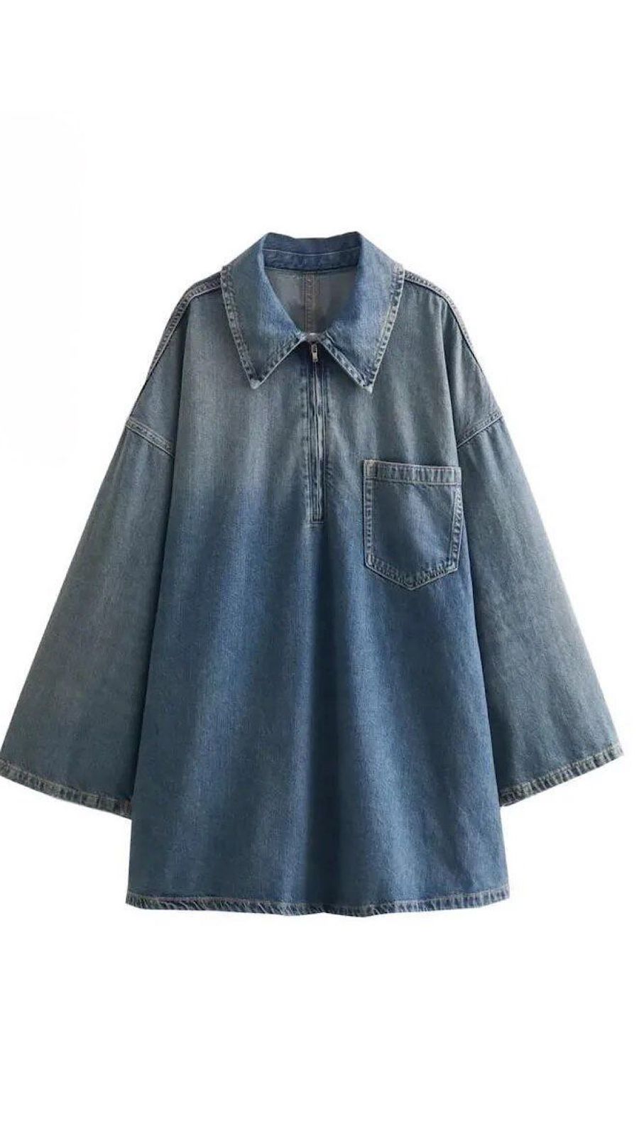 Loose Denim Dress