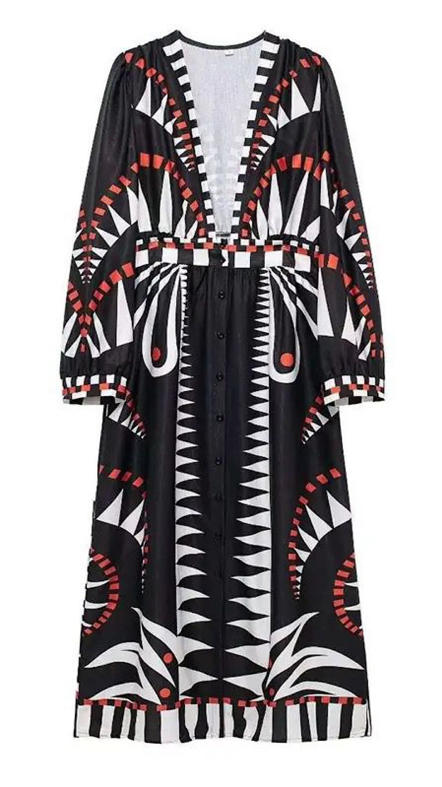 Aztec Print Maxi Dress (PRE ORDER)