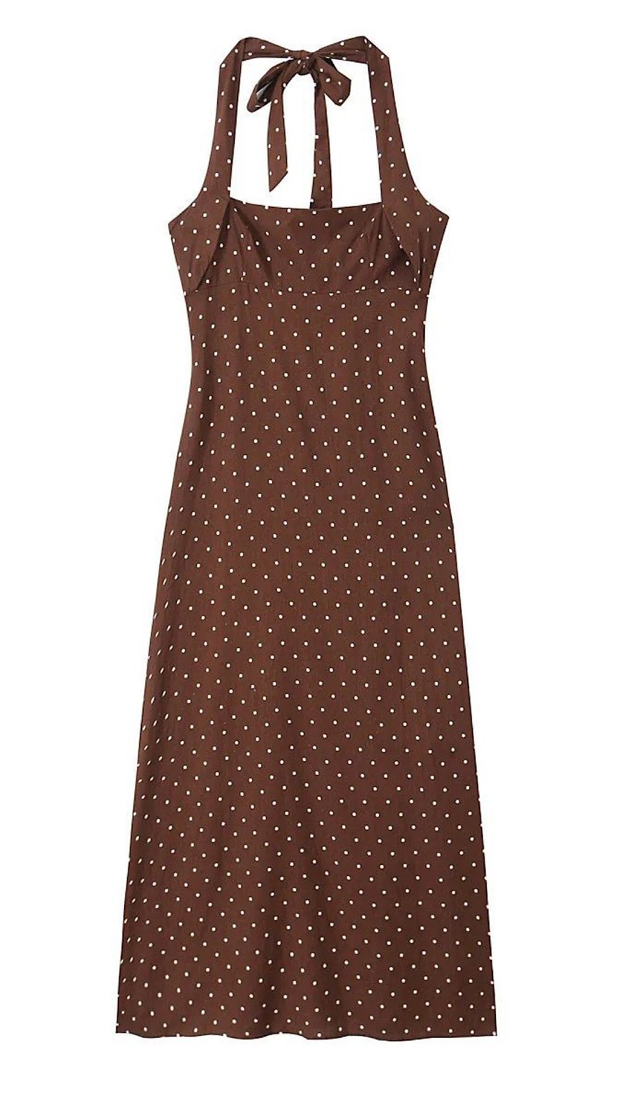 Polka Halter Dress